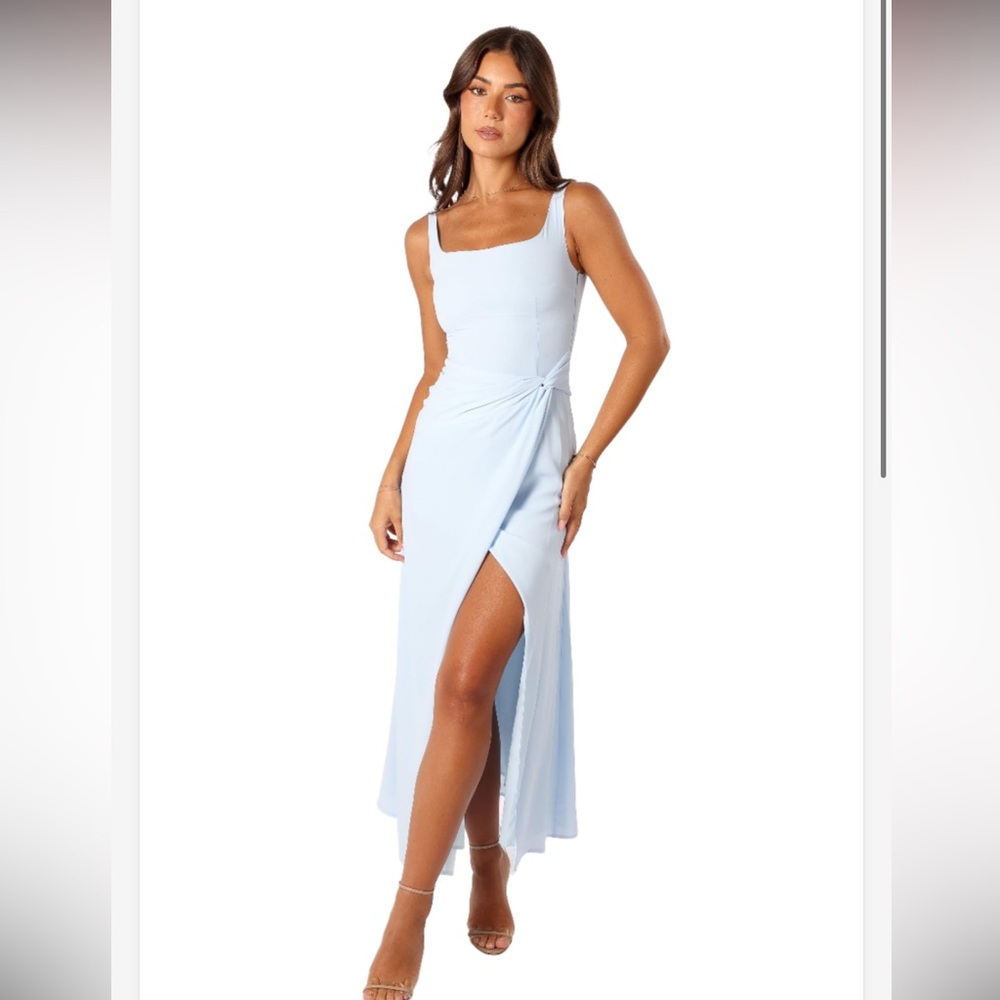 NWT Petal & Pup Women's Nadea Faux Wrap Maxi Dress - Picture 1 of 3